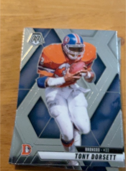 2025 Panini Mosaic #34 Tony Dorsett Denver Broncos — front