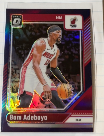 2024-25 Panini Donruss Optic #212 Bam Adebayo — front