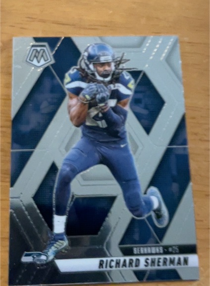 2025 Panini Mosaic #222 Richard Sherman — front