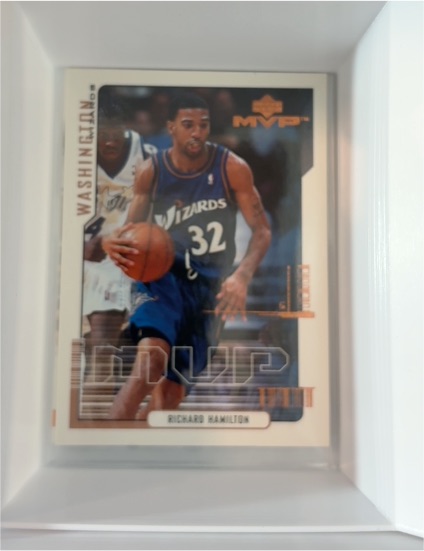 2000-01 Upper Deck MVP #184 Richard Hamilton — front