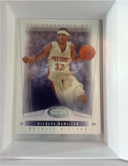2004 Hoops Hot Prospects #32 Richard Hamilton — front
