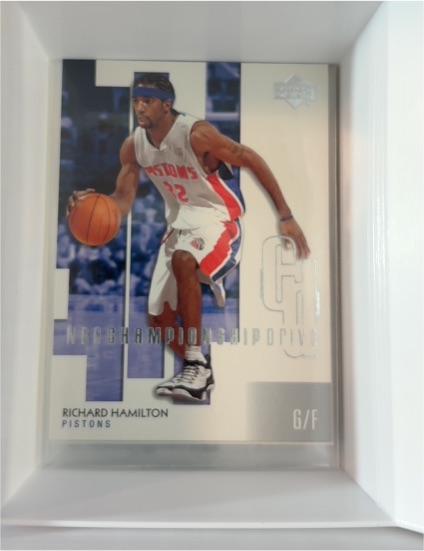 2002-03 Upper Deck Championship Drive #24 Richard Hamilton — front