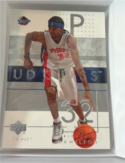 2002-03 Upper Deck UD Glass #32 Richard Hamilton — front