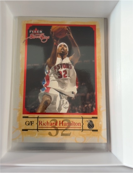 2004-05 Fleer Sweet Sigs #11 Richard Hamilton — front
