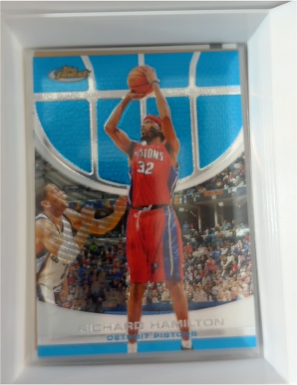 2005-06 Topps Finest #91 Richard Hamilton — front
