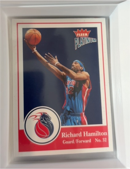 2003-04 Fleer Platinum #97 Richard Hamilton — front