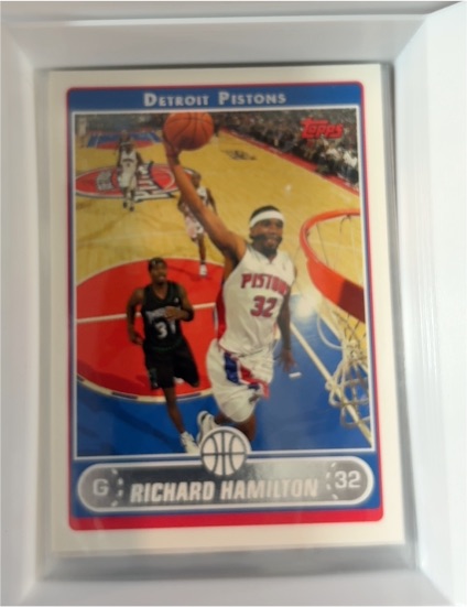 2006-07 Topps #90 Richard Hamilton — front