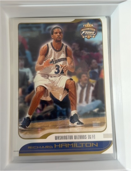 2001-02 Fleer Focus #54 Richard Hamilton — front