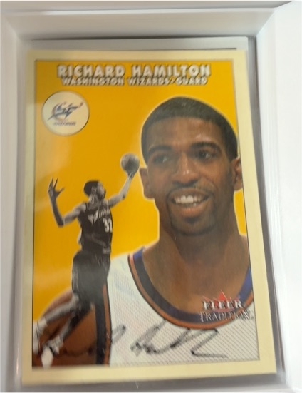 2000-01 Fleer Tradition #16 Richard Hamilton — front