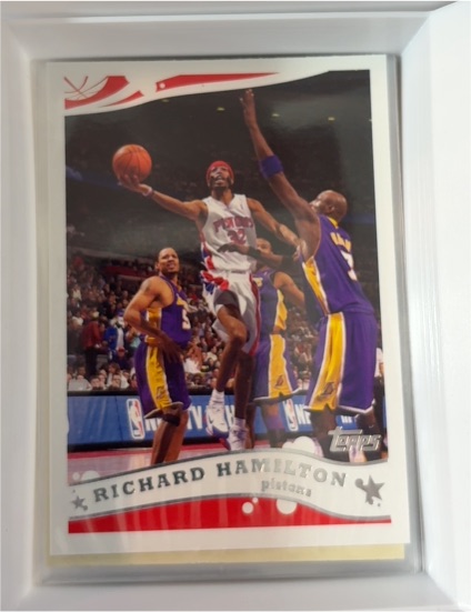 2005-06 Topps #120 Richard Hamilton — front