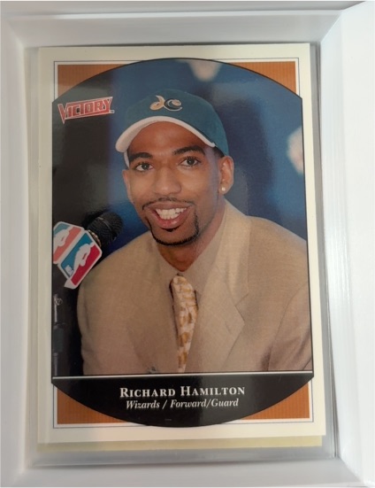 1999-00 Upper Deck Victory #436 Richard Hamilton — front
