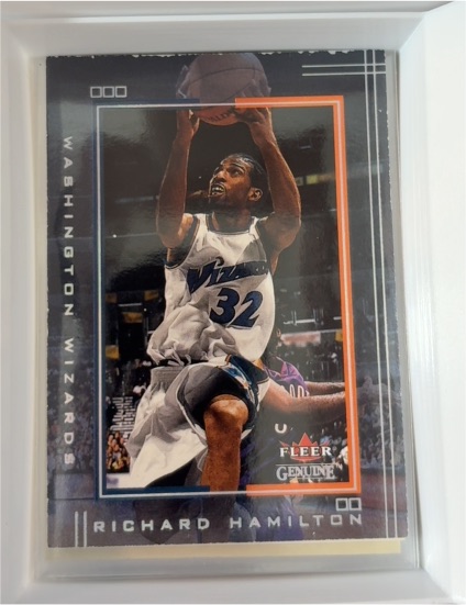2001-02 Fleer Genuine #103 Richard Hamilton — front