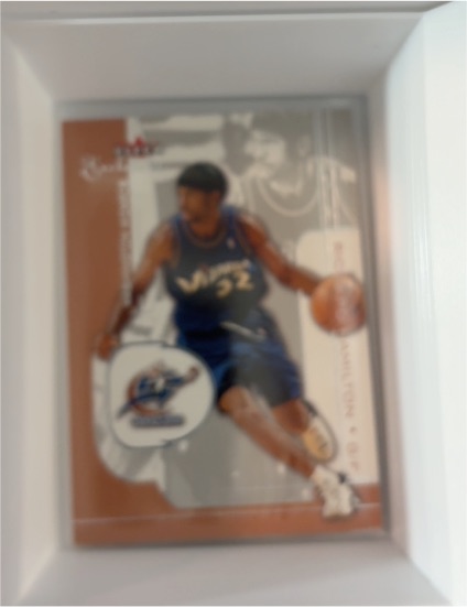 1999-00 SP Authentic #97 Richard Hamilton Rookie — front