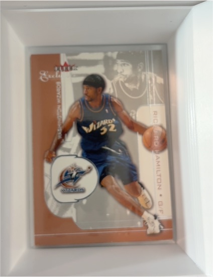 2001-02 Fleer Exclusive #32 Richard Hamilton — front