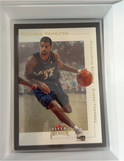 2001-02 Fleer Premium #147 Richard Hamilton — front