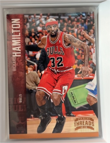 2012-13 Panini Threads #19 Richard Hamilton — front