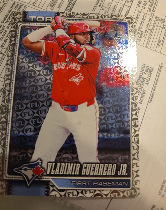 2026 Topps Series 1 #20 Vladimir Guerrero Jr. — front