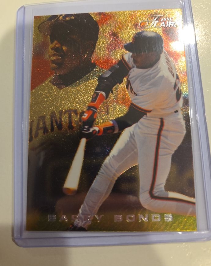 1996 Fleer Flair #384 Barry Bonds — front