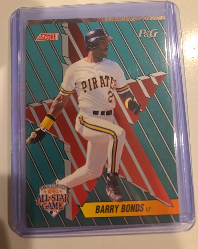 1992 Score P&G All-Star Game #15 Barry Bonds — front
