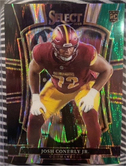 2025 Panini Select #187 Josh Conerly Jr. — front