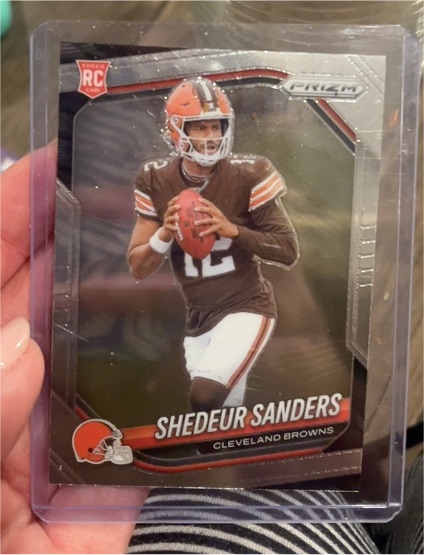 2025 Panini Prizm #302 Shedeur Sanders — front