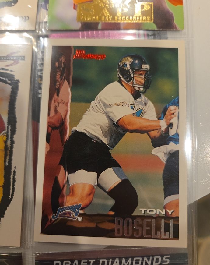 1995 Bowman #2 Tony Boselli — front