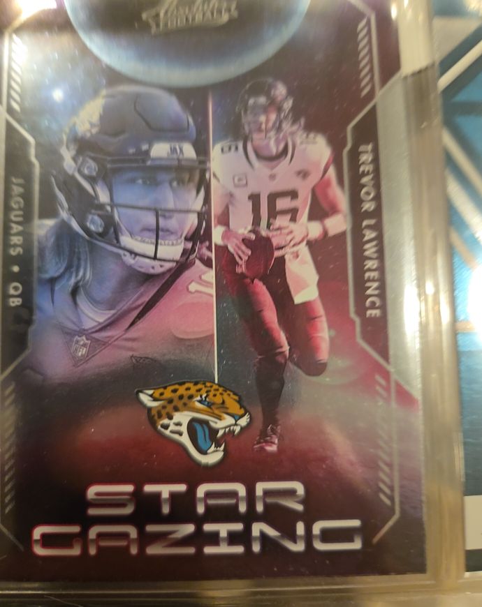 2023 Panini Absolute Football #SG-6 Trevor Lawrence Star Gazing — front