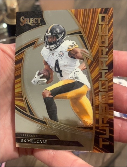 2025 Panini Select #4 DK Metcalf Turbocharged — front