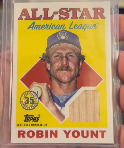 2023 Topps 1988 All-Star Relics Robin Yount — front