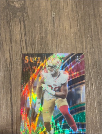 2023 Panini Select Trey Lance Salt Parallel #SALT-1 — front