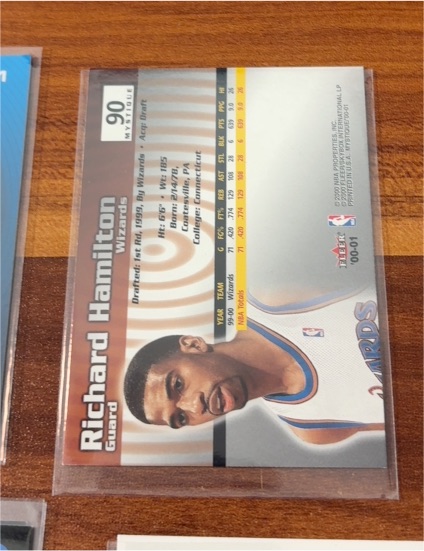 2000-01 Fleer #90 Richard Hamilton — front