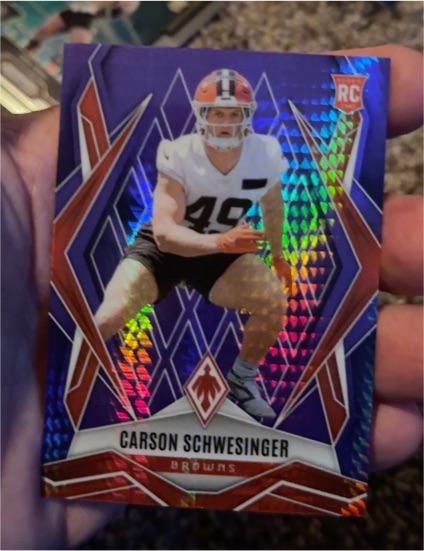 2025 Panini Phoenix #201 Carson Schwesinger — front