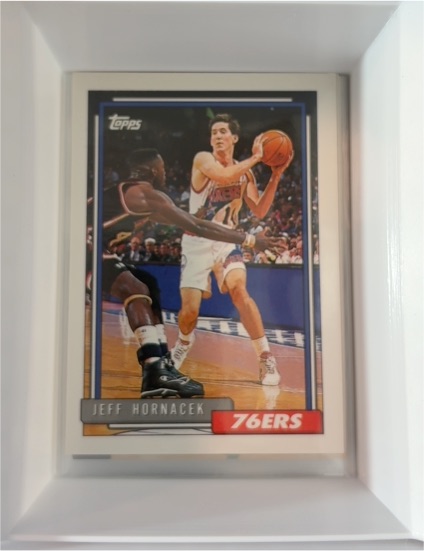 1992-93 Topps #343 Jeff Hornacek — front