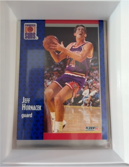 1991-92 Fleer #160 Jeff Hornacek — front