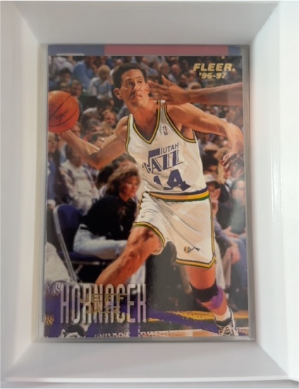 1996-97 Fleer #109 Jeff Hornacek — front