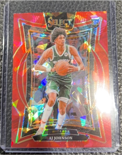 2024-25 Panini Select #67 AJ Johnson — front