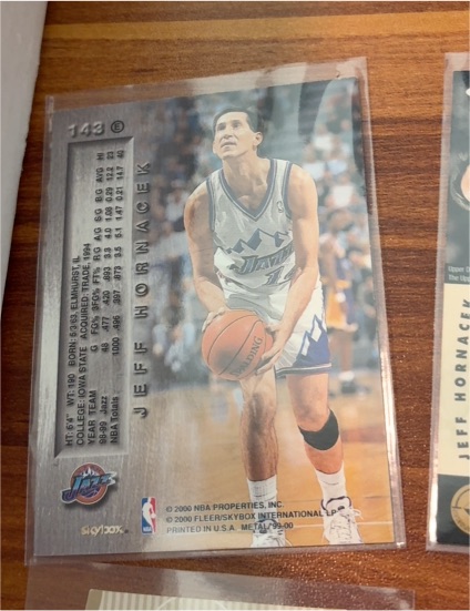 1999-00 Skybox Metal #143 Jeff Hornacek — front