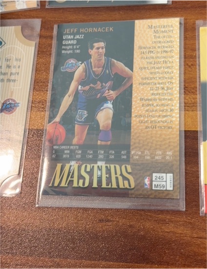 1997-98 Topps Finest #245 Jeff Hornacek — front