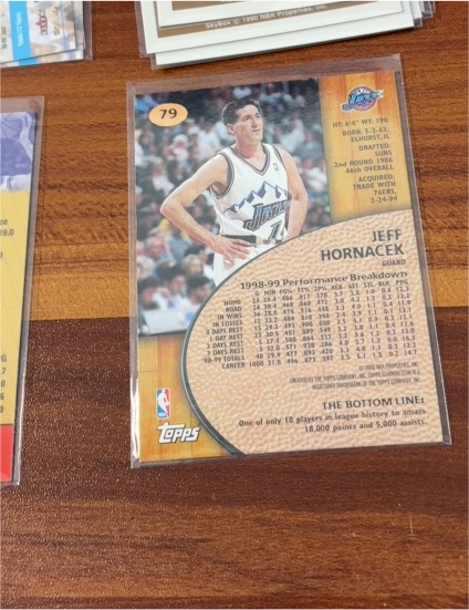 1998-99 Topps #12 Jeff Hornacek — front