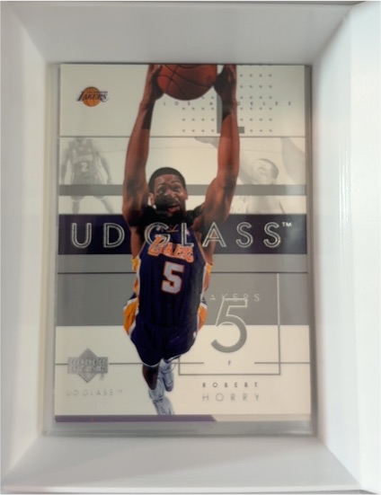2002-03 Upper Deck UD Glass #5 Robert Horry — front
