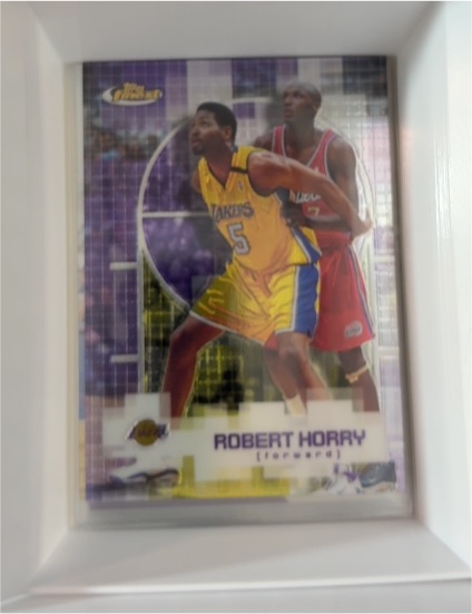 2000-01 Topps Finest #88 Robert Horry — front