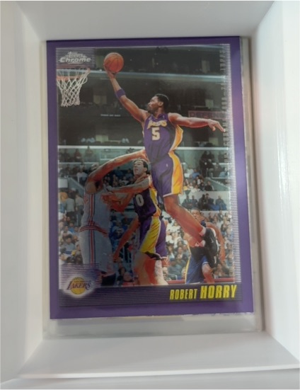 2000-01 Topps Chrome #31 Robert Horry — front