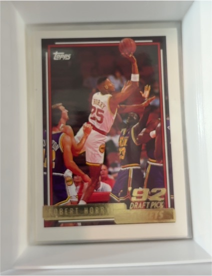 1992 Topps #308 Robert Horry — front