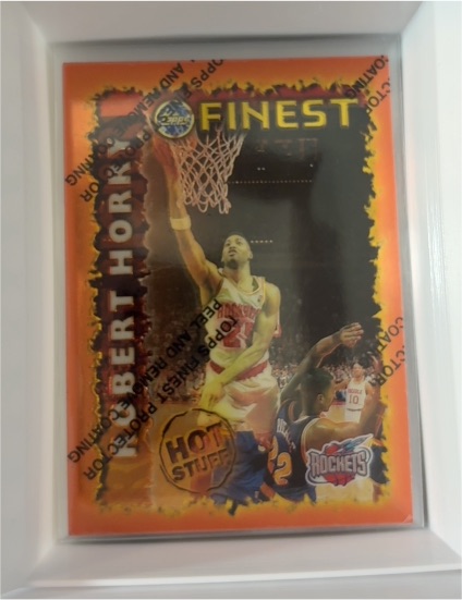 1995-96 Topps Finest Hot Stuff #HS15 Robert Horry — front