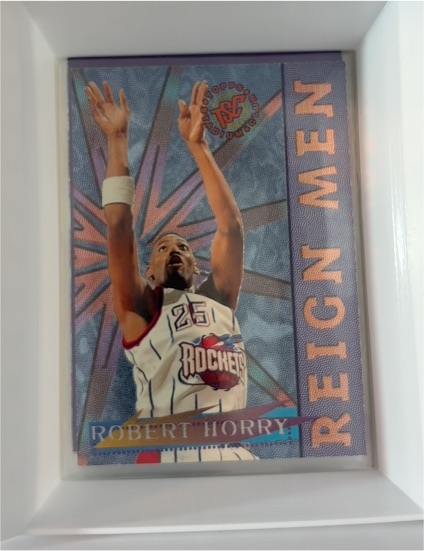 1995-96 Topps Stadium Club Reign Men #RM8 Robert Horry — front