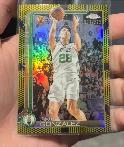 2025-26 Topps Chrome #278 Hugo Gonzalez — front