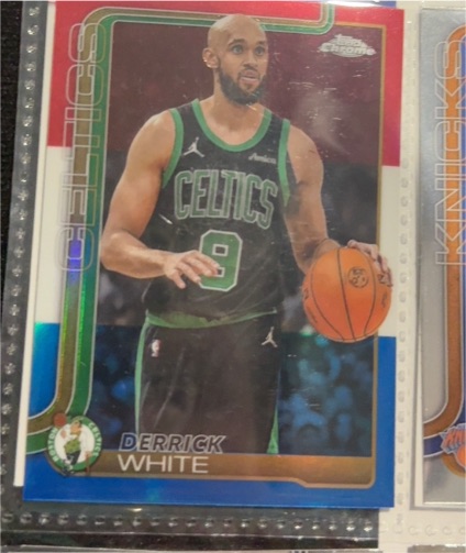 2025-26 Topps Chrome #71 Derrick White — front
