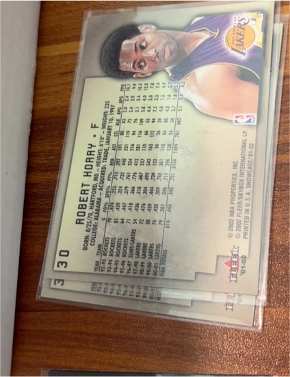 2002-03 Fleer #54 Robert Horry — front