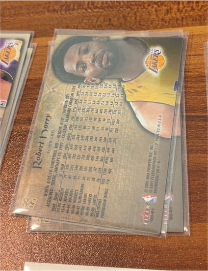 1997 Fleer #58 Robert Horry — front
