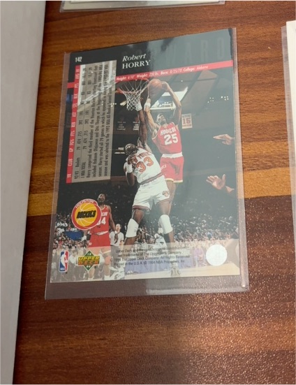 1992-93 Upper Deck #142 Robert Horry — front